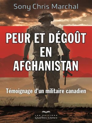 cover image of Peur et dégoût en Afghanistan